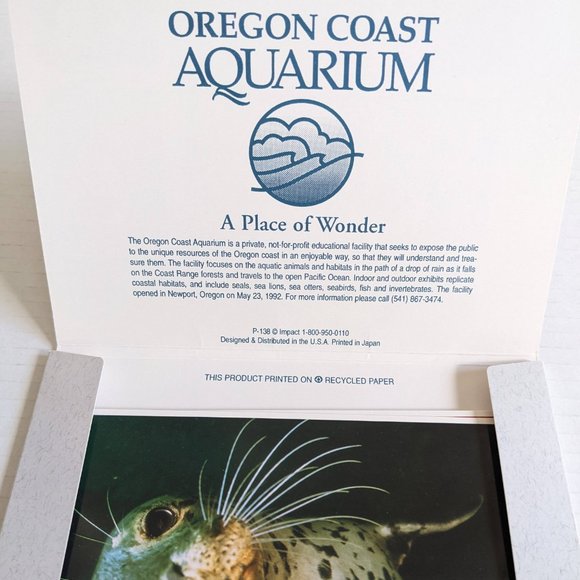 Oregon Coast Aquarium Sea Creature Postcard Bundle - Picture 5 of 7